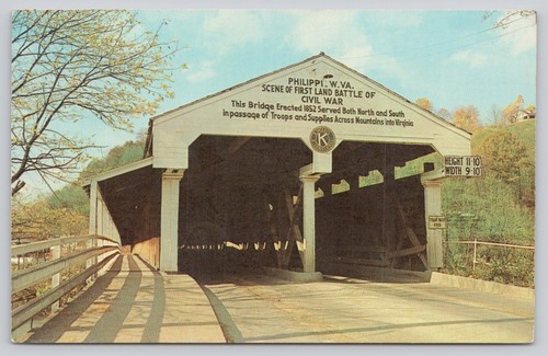 Philippi covered bridge - wv,